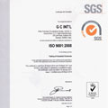 SGS Iso Certificate